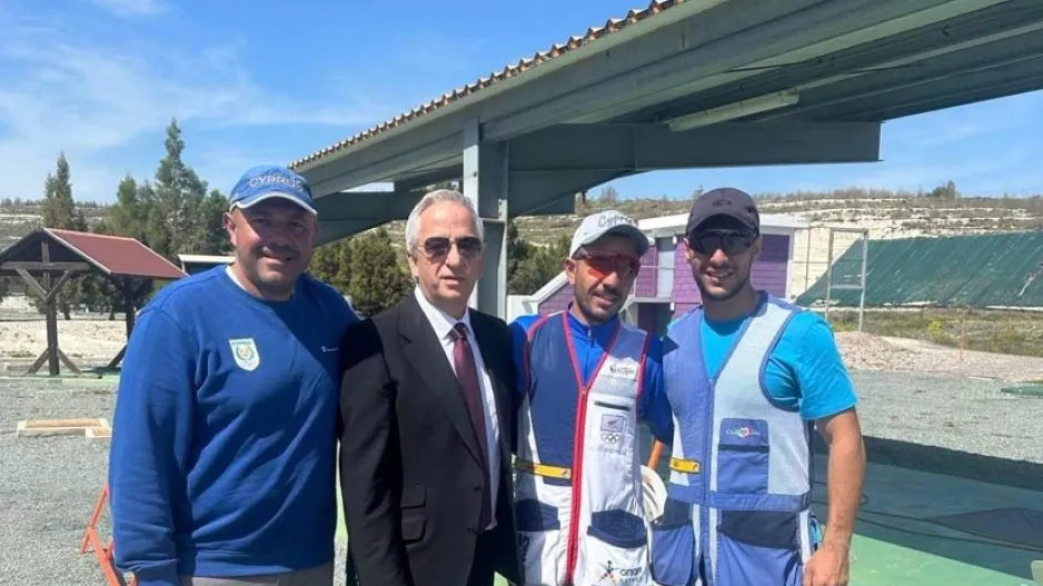 Ο Αντιπρόεδρος του ΚΟΑ συνάντησε τους σκοπευτές μας (φώτος)