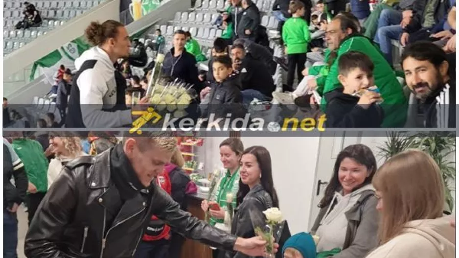 Κακόριν - Σόκε... μοίρασαν λουλούδια στις γυναίκες! (Φώτος)