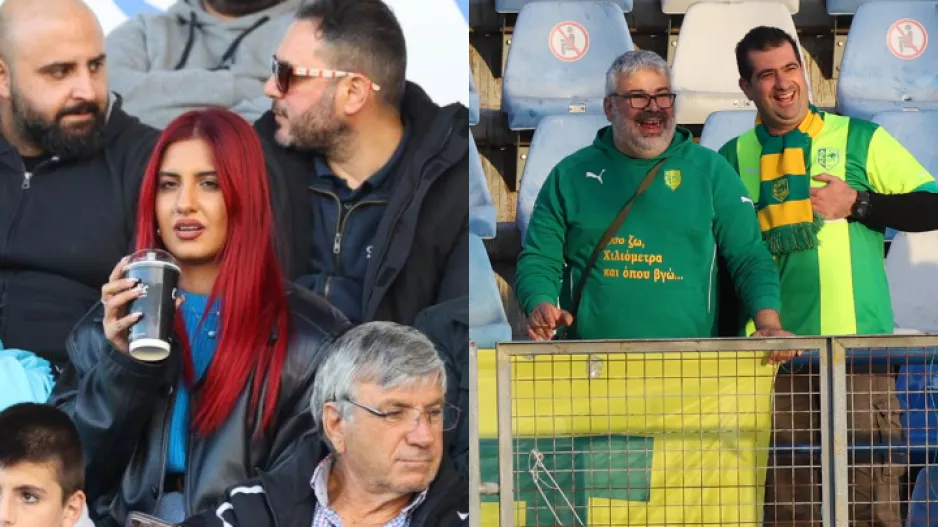 (Φωτορεπορτάζ) Ο κόσμος στο "Στέλιος Κυριακίδης"