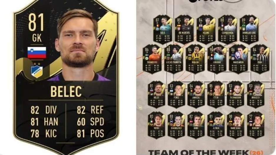 Στους κορυφαίους του FIFA (fut23) o Μπέλετς