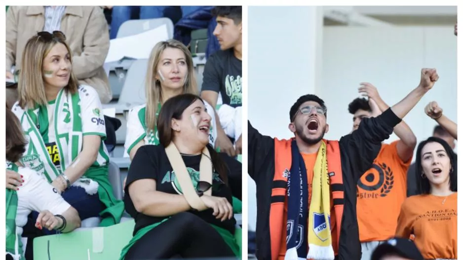 (Φωτορεπορτάζ) Ο κόσμος στο Άρης - ΑΠΟΕΛ