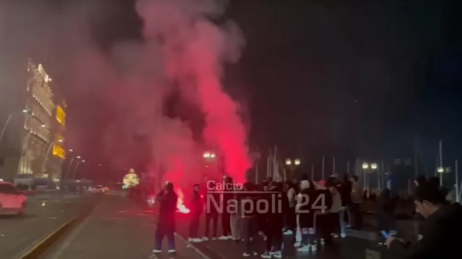 Οπαδοί της Νάπολι έκαναν… χαμό τα ξημερώματα έξω από το ξενοδοχείο της Μίλαν