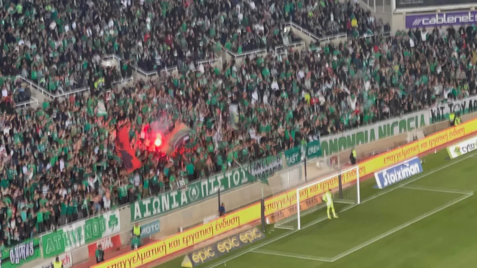 Χαμός από τους Ομονοιάτες μετά το 2-1 (βίντεο kerkida)