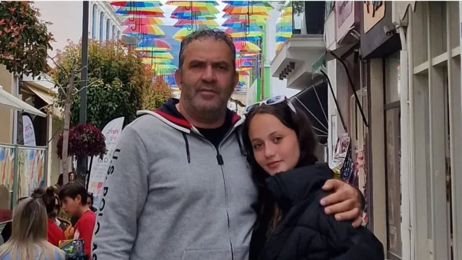 Ευχές στην κόρη του