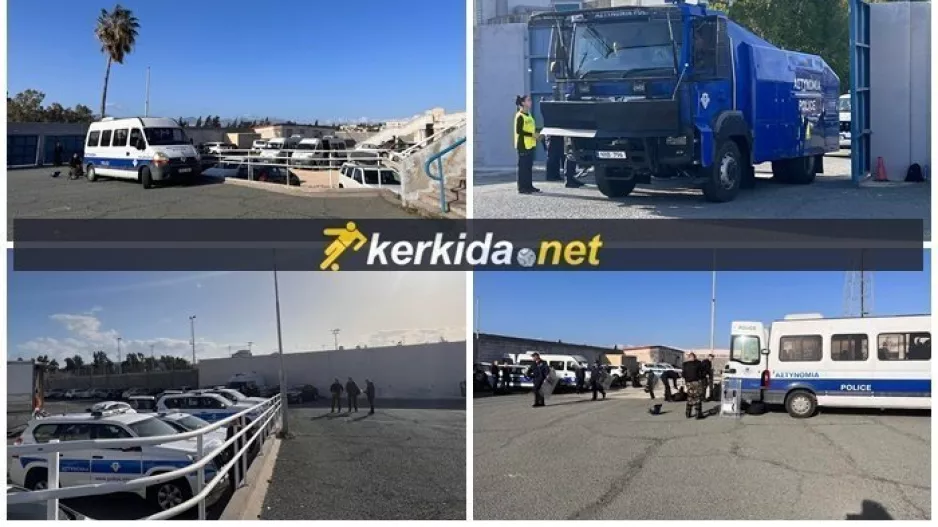 (ΦΩΤΟΣ) Δρακόντεια μέτρα ασφαλείας στο Μακάρειο