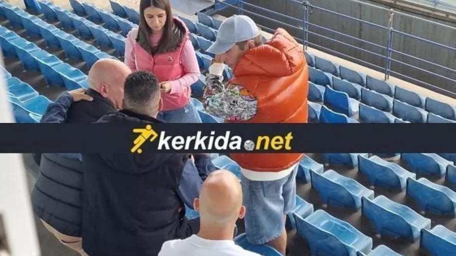 (ΦΩΤΟ Kerkida) Η... μίνι σύσκεψη στο 30΄ στο Τσίρειο!
