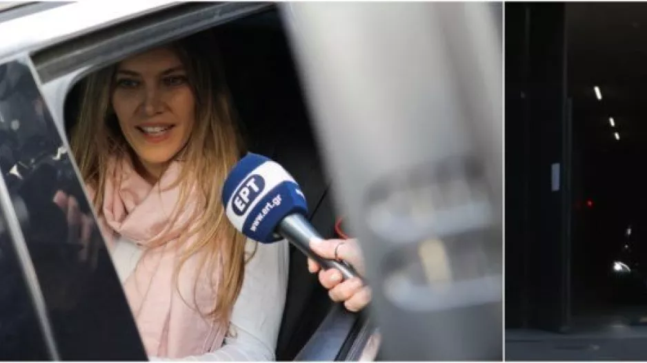 Αποφυλακίστηκε η Εύα Καϊλή - Η στιγμή που ανοίγει η πόρτα των φυλακών (βίντεο)