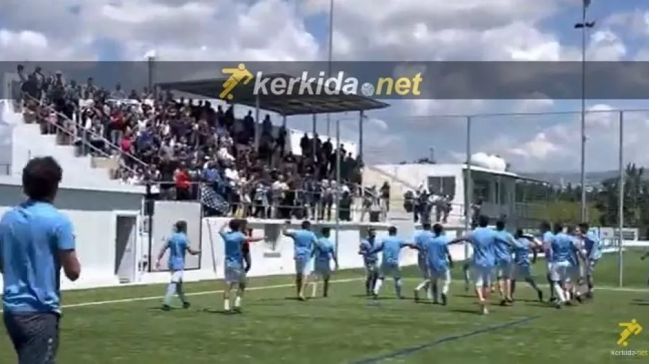 (ΒΙΝΤΕΟ Kerkida) Τα όλε-όλε από τους πρωταθλητές! 