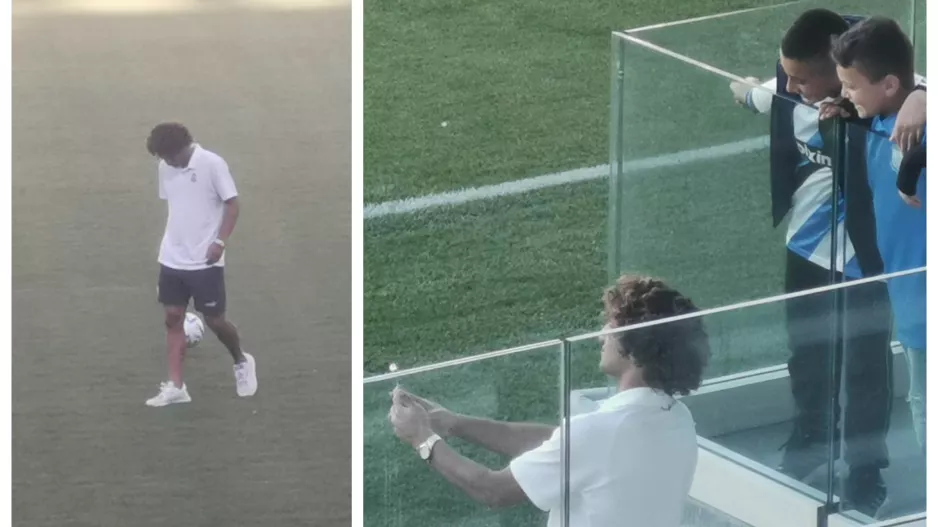 "Show" Ουάρντα: Παιχνίδια με την μπάλα, κουβέντες με οπαδούς και φωτογραφίες 
