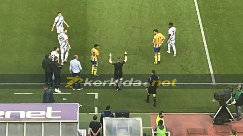 Γκολ το ΑΠΟΕΛ - Άκυρο... μέσω On field review 