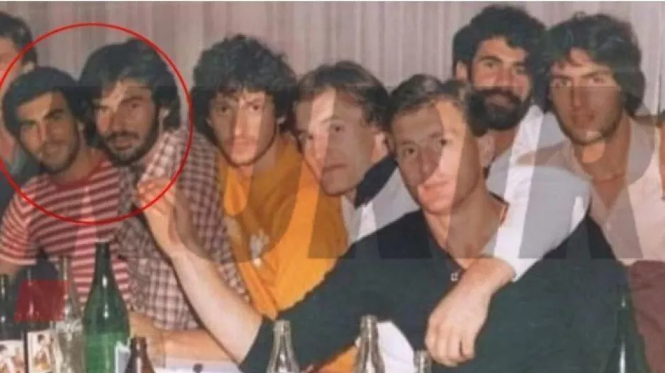 Φωτογραφία-κειμήλιο από το 1981 με τον Γκάλη