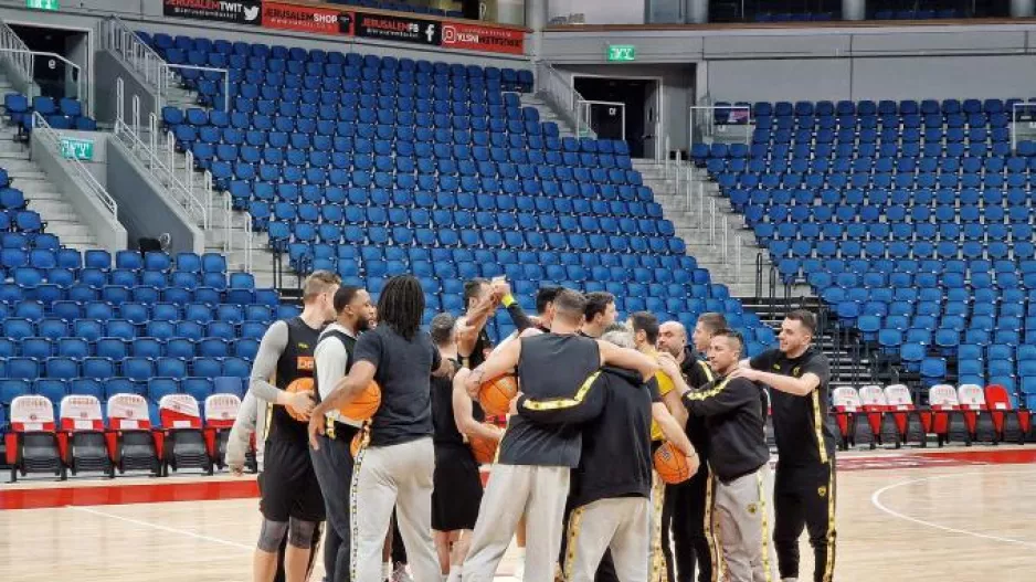 Προπονήθηκε στην Pais Arena της Ιερουσαλήμ η ΑΕΚ