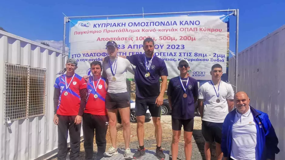 Στο Παγκύπριο Πρωτάθλημα Κανό Καγιάκ ο Ανδρέας Μιχαηλίδης