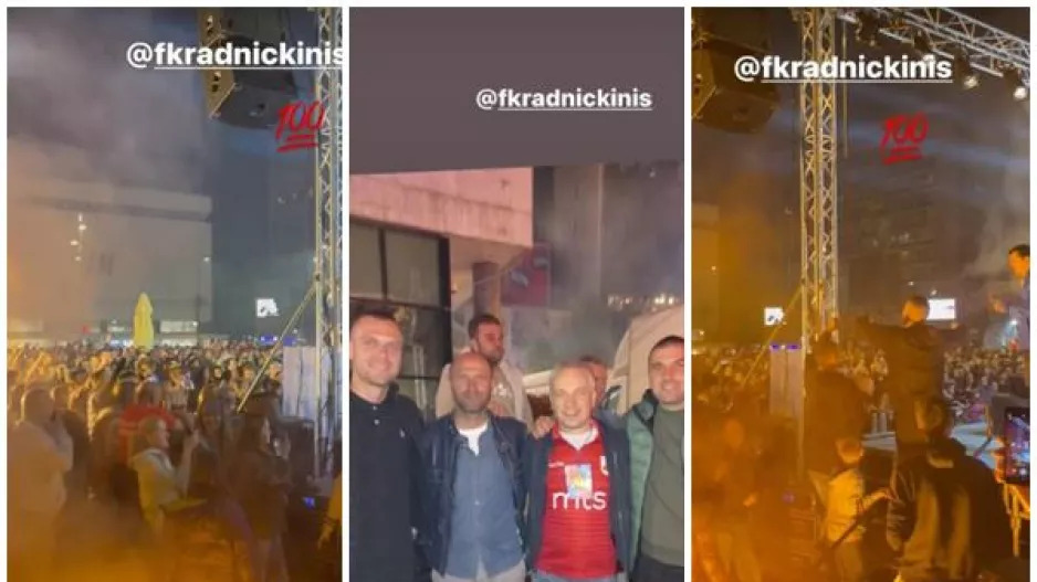 Γιόρτασε τα 100χρονα της Radnicki ο Γιοβάνοβιτς! (Φώτος)