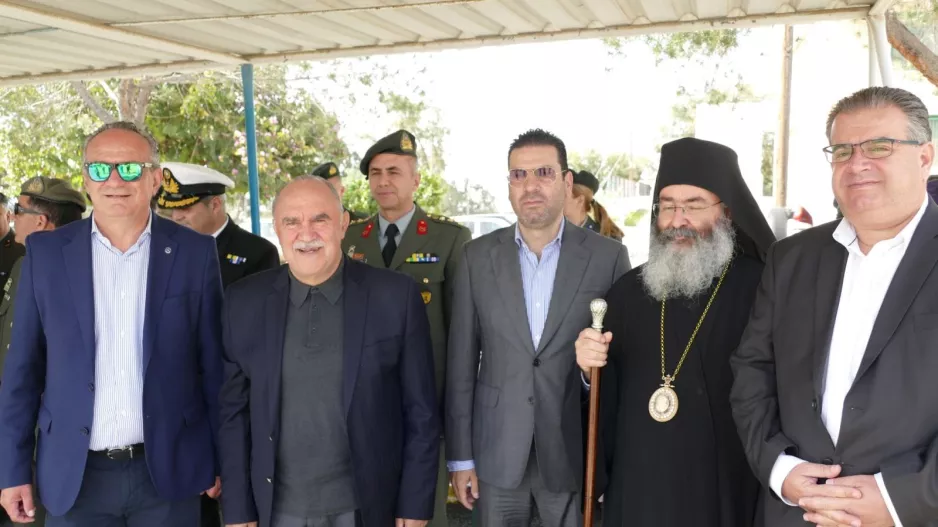 Στην τελετή παράδοσης-παραλαβής της 3ης ταξιαρχίας ο Ανδρέας Μιχαηλίδης