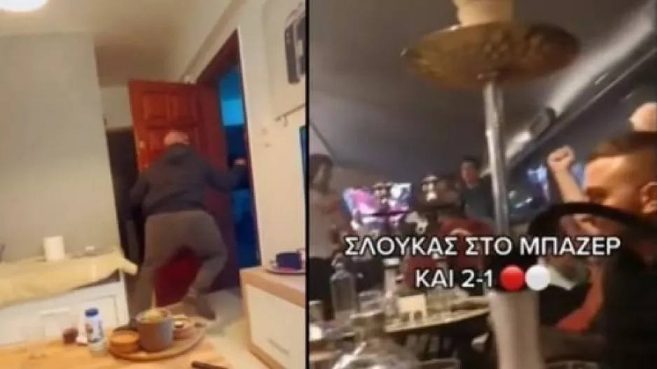 Πήραν «φωτιά» καφετέριες και σπίτια από το τρίποντο του Σλούκα (βίντεο)