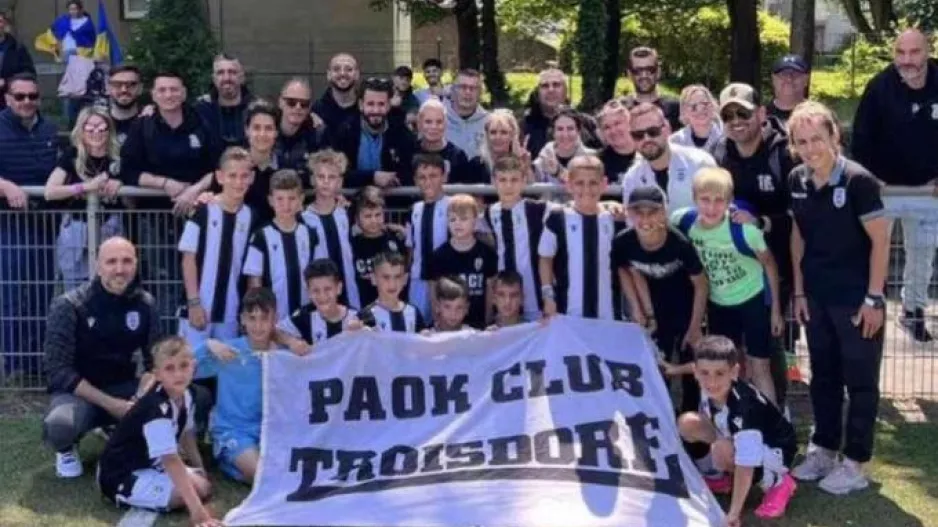 ΠΑΟΚ: Δίπλα στον γιο του στην Κ9 ο Ελ Καντουρί (φώτο)