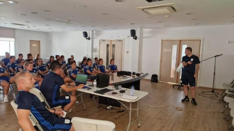 Ολοκληρώθηκαν οι προπονήσεις της Εθνικής Γυναικών (Δηλώσεις Βοσκαρίδη)
