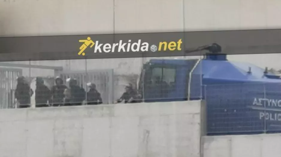 Ένταση για λίγο και παρέμβαση του "Αίαντα" (βίντεο/φώτος)