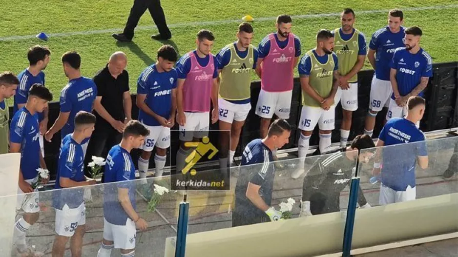 Λουλούδια για τον Κόκο από την Ανόρθωση (φώτος)