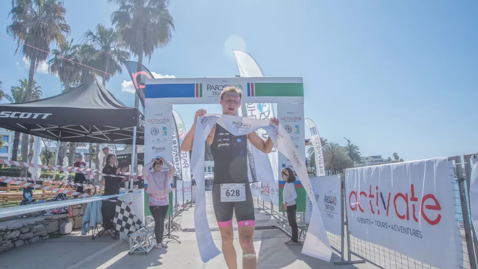 Kalistratov και Μαχαιριώτου νικητές στο  Pafos Triathlon 2023
