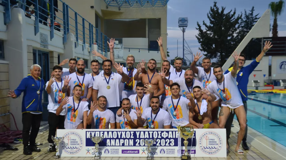 Οδοστρωτήρας ο ΑΠΟΕΛ με 4x4 στους Τελικούς Κυπέλλου Πόλο