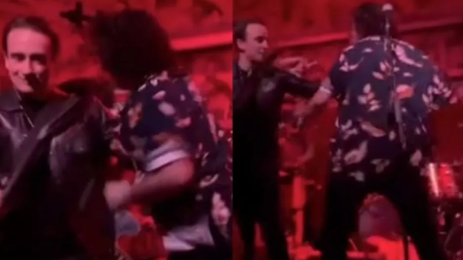 Ξύλο ανάμεσα σε μέλη σκωτσέζικου συγκροτήματος πάνω στη σκηνή: «Θα σε σκοτώσω» (βίντεο)