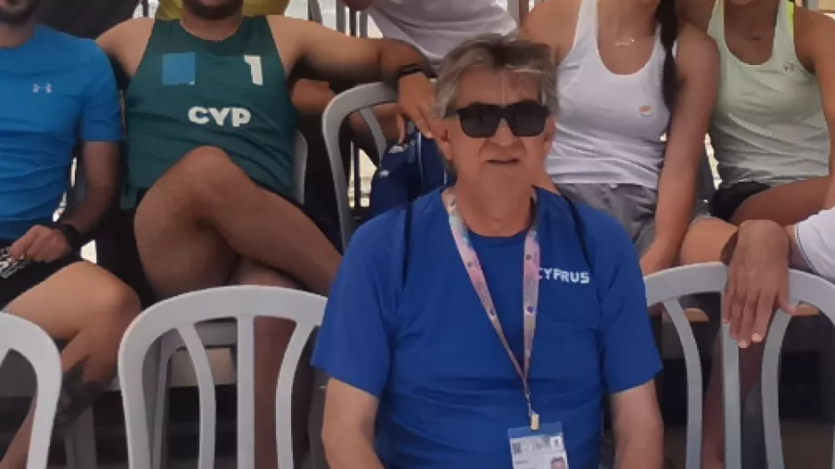 Πανευτυχής ο αρχηγός της Κυπριακής Αποστολής!