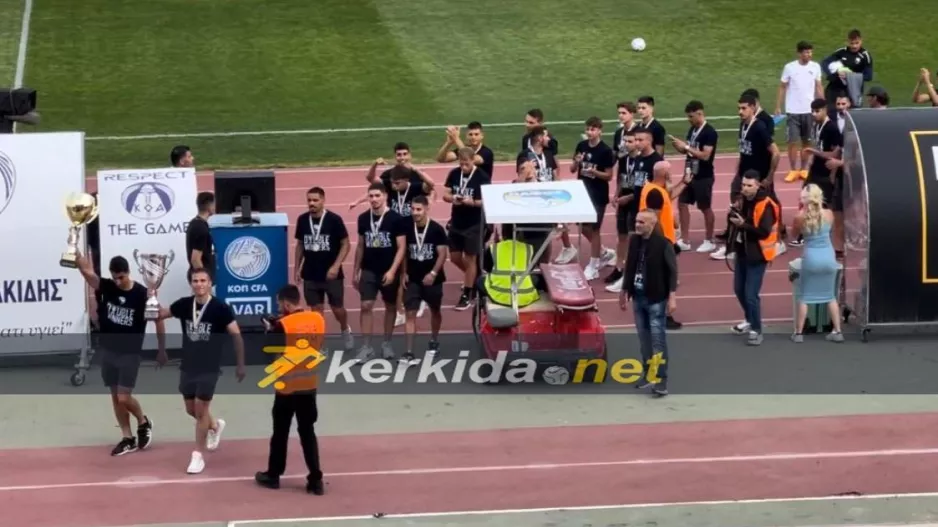 Πάφος Κ19/ Αποθεώθηκαν οι νταμπλούχοι! (Βίντεο)