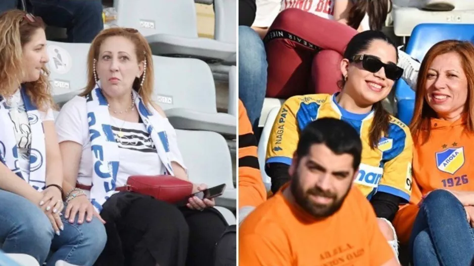 (ΦΩΤΟΡΕΠΟΡΤΑΖ) Ο κόσμος στο Πάφος-ΑΠΟΕΛ