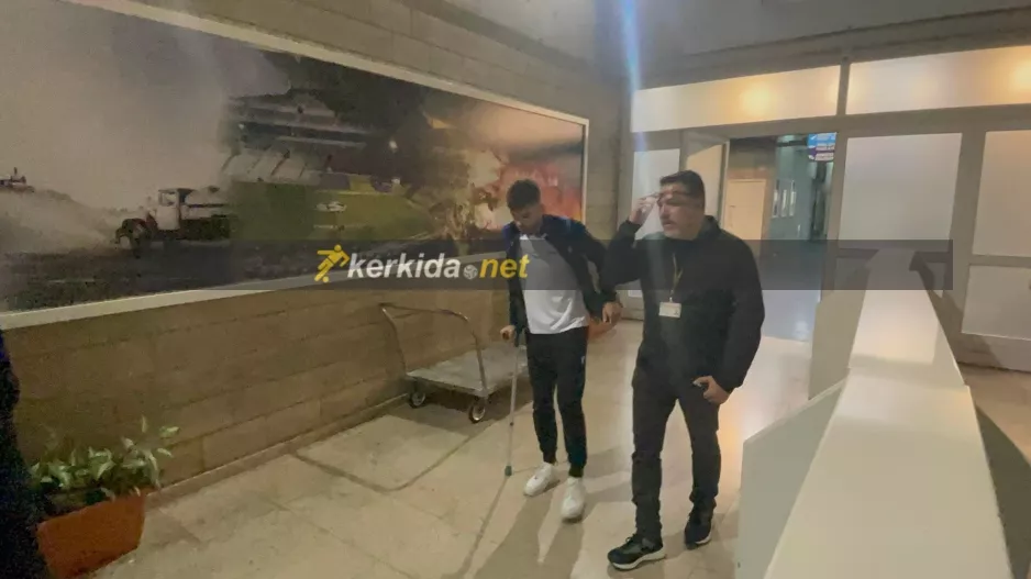Με πατερίτσες ο Σούσιτς