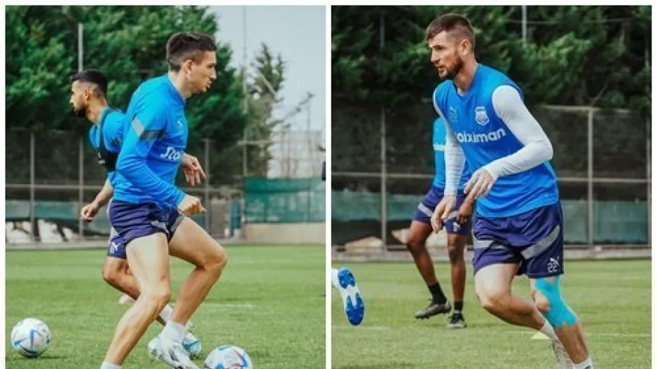 Φουλάρει ενόψει Ομόνοιας (Φώτος από Κολόσσι)