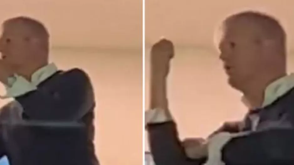Έδιωξαν τον πατέρα του Χάαλαντ επειδή έκανε χειρονομίες!