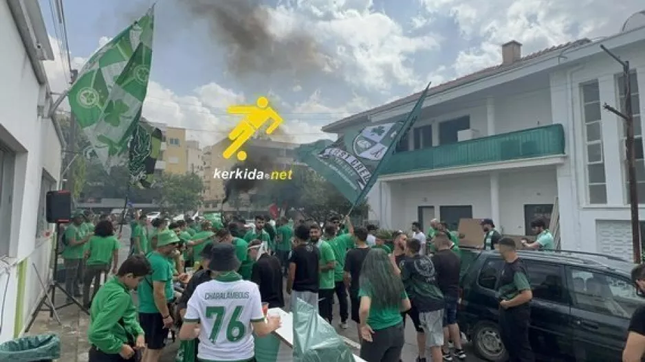"Πράσινο" pre game στην Παπανικολή/Eκει το Kerkida.net (βίντεο/φώτος)