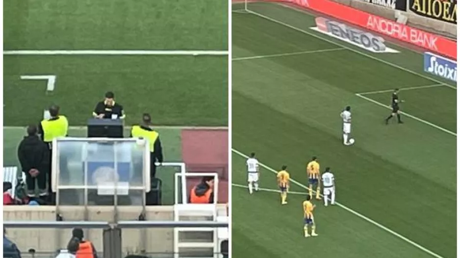 VAR, πέναλτι η Ομόνοια και δοκάρι ο Καρίμ!