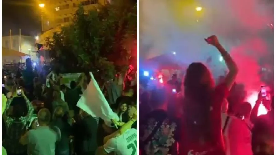 Ο Άρης πρωταθλητής - Οι πρώτες στιγμές με: "We are the champions"! (Βίντεο)