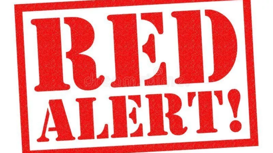 Yellow και Red Alert!!!