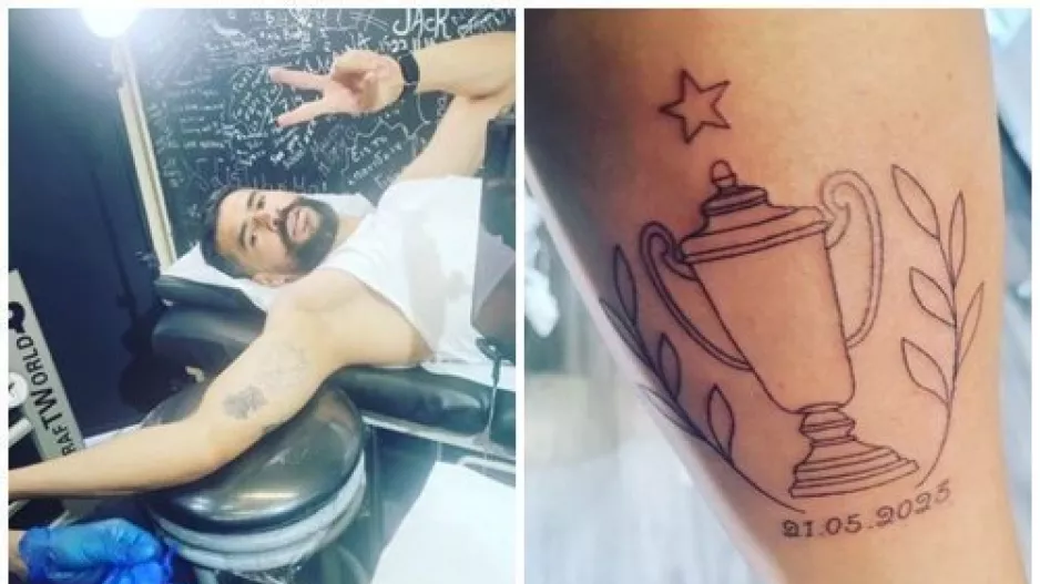 Έκαναν tattoo το πρωτάθλημα: "21/05/2023"