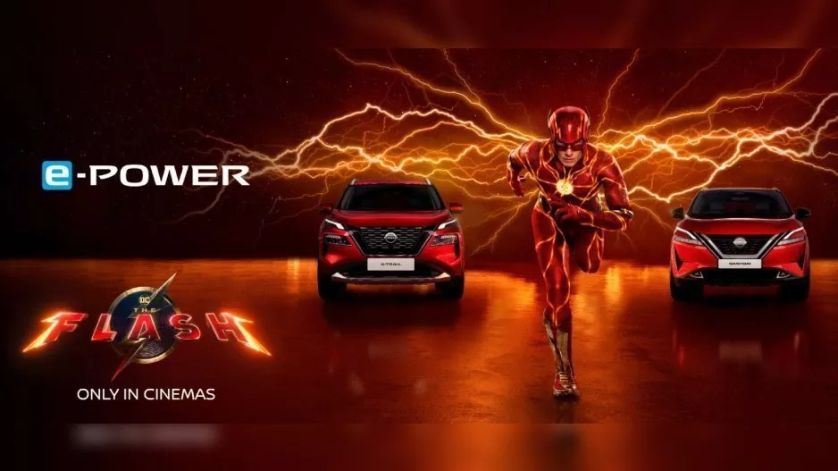 Η Nissan και ο υπερήρωας Flash ενώνουν τις δυνάμεις τους για την προώθηση της τεχνολογίας e-POWER 