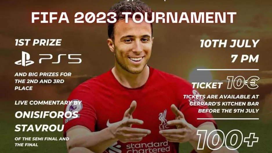 Το μεγαλύτερο τουρνουά FIFA 2023 στην Gerrard's Kitchen & Bar