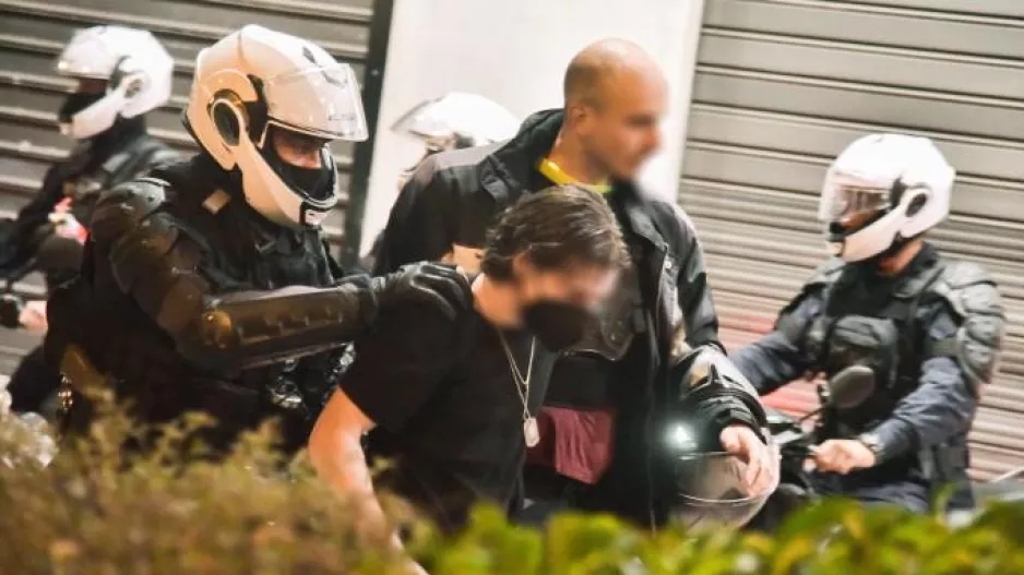 26 προσαγωγές για τα επεισόδια στο κέντρο της Αθήνας