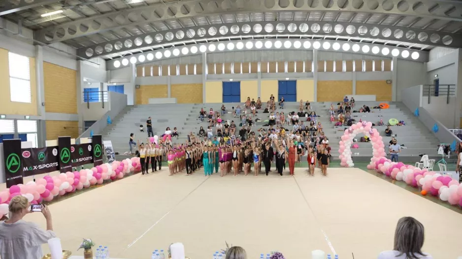 130 αθλήτριες στο Παγκύπριο πρωτάθλημα της Αισθητικής Ομαδικής Γυμναστικής