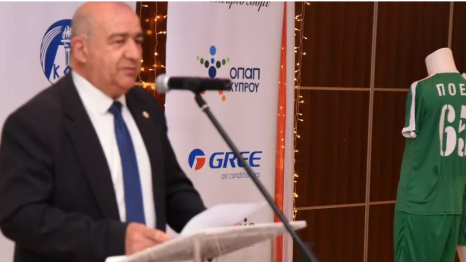 Ο χαιρετισμός του Προέδροτ της Σ.Τ.Ο.Κ. Δρ Μαρίνος Κ. Τιμοθέου 
