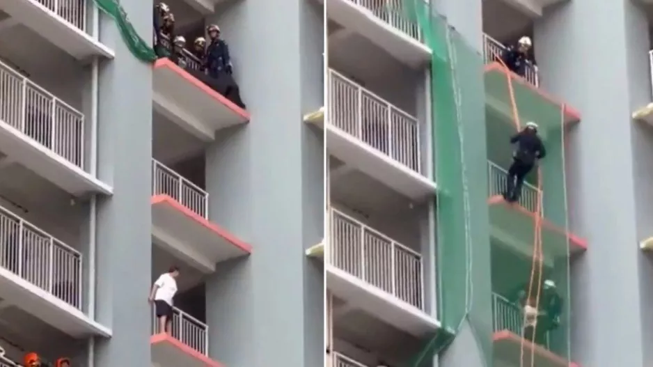 Viral επιχείρηση διάσωσης 74χρονης μέσα σε λίγα δευτερόλεπτα!
