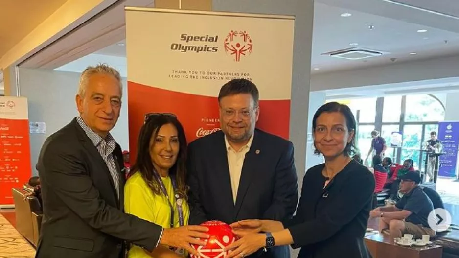 Ο Κουκκουλλής στήριξε τους Special Olympics στο Βερολίνο