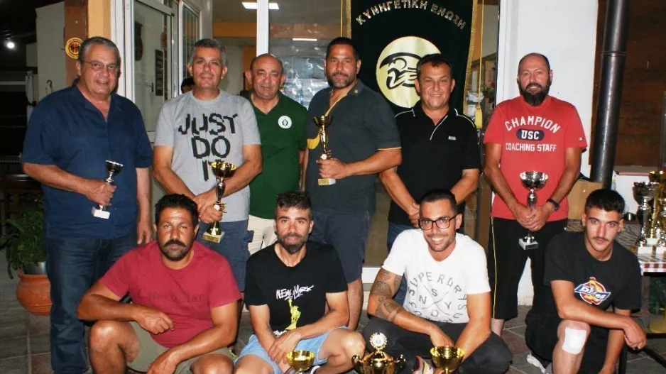 Βραβεύτηκαν οι νικητές του τέταρτου αγώνα του Επαρχιακού Πρωταθλήματος Σκοποβολής Λευκωσίας