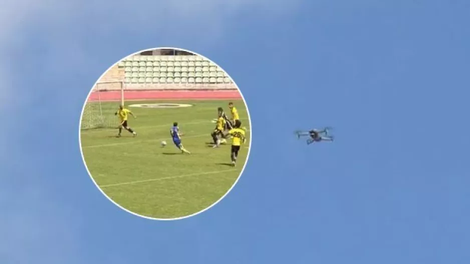 ΑΠΟΕΛ/Το... προπονητικό drone βοηθά από ψηλά