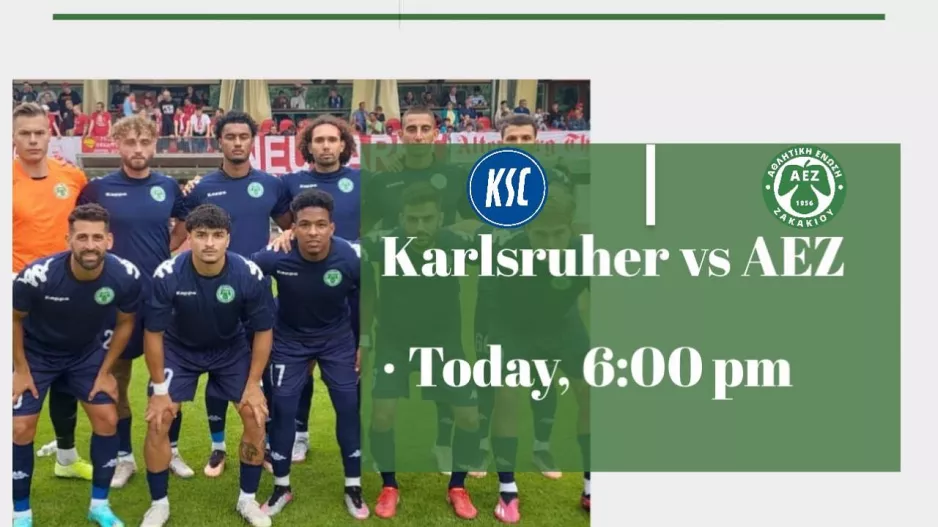 Τρίτο τεστ με Karlsruhe στις 18:00