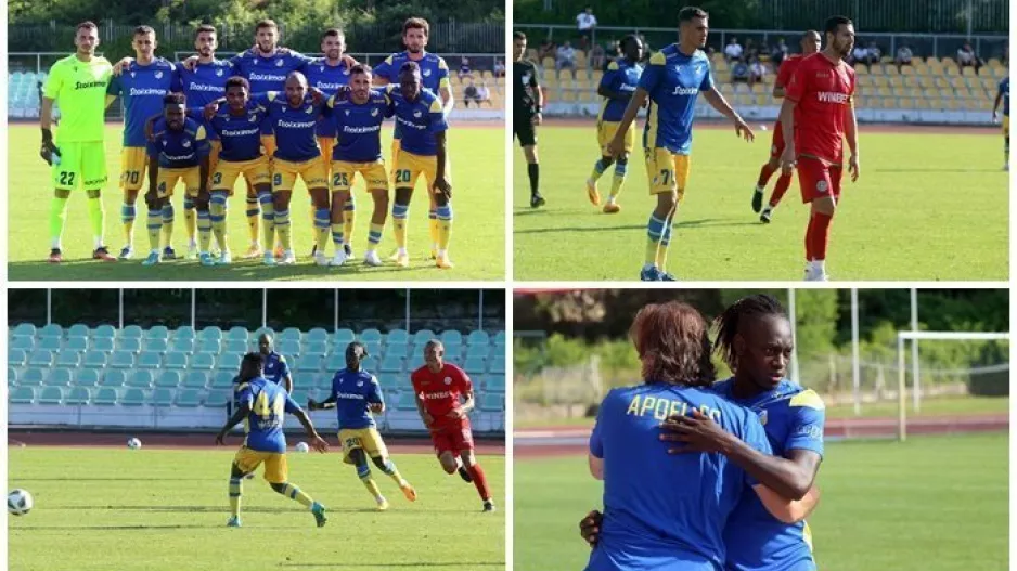 ΑΠΟΕΛ/Το photo-story με Botev Vratsa