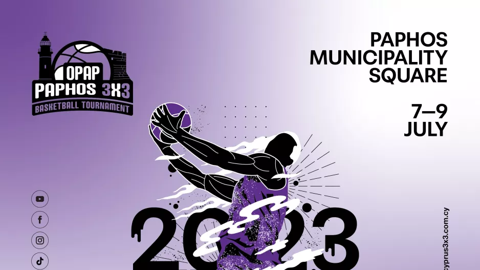 Σειρά για το OPAP Paphos 3x3 2023 το τριήμερο 7 - 9 Ιουλίου